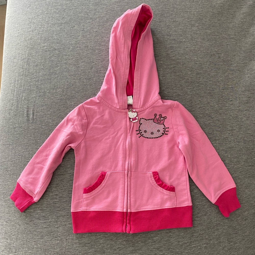Hello Kitty Toddler Girl Hoodie Jacket